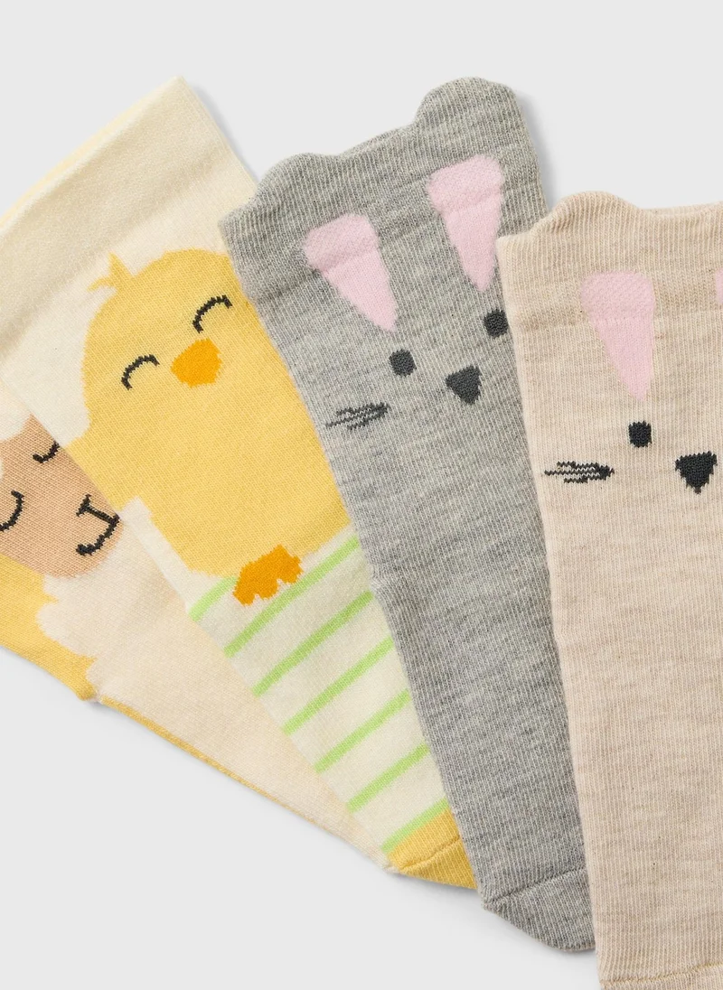 ماتلان Multicolour Baby  Design Socks